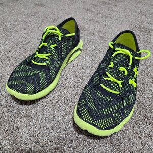 Under Armour Micro G SpeedForm Black Neon Green Men’s Running Shoes Size 9 (No B